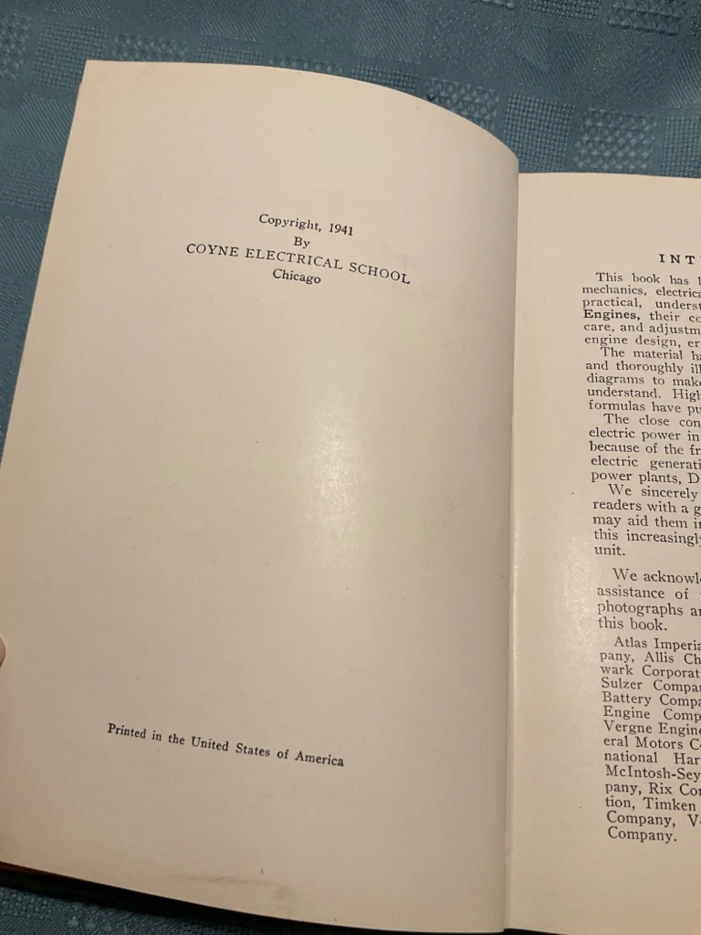 Diesel Engines and Diesel Electric Power Vintags 1941 Book READ